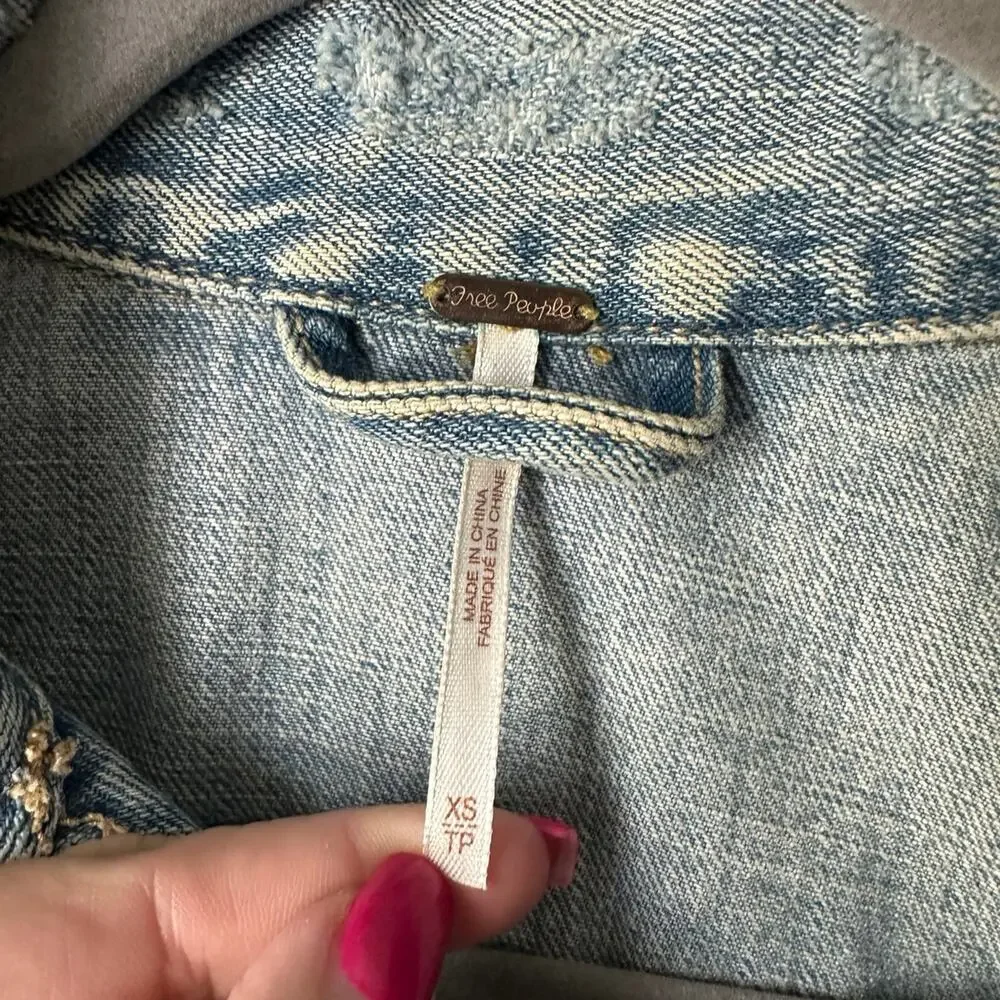 Free people denim jacket‎ - Picture 4 of 4